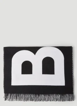 Men Burberry Scarves^Reversible Logo Scarf