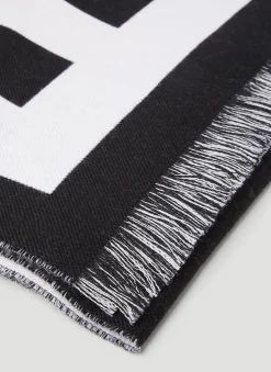 Men Burberry Scarves^Reversible Logo Scarf