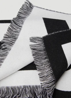 Men Burberry Scarves^Reversible Logo Scarf