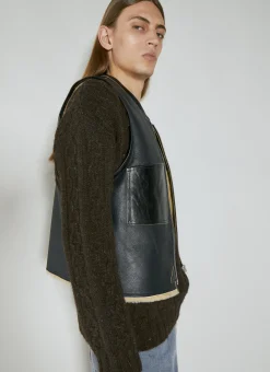 Men Our Legacy Jackets^Reversible Shearling Vest