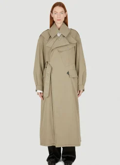 Reversible Trench Coat>Maison Margiela Discount