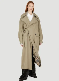 Reversible Trench Coat>Maison Margiela Discount