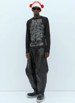 Men Walter Van Beirendonck T-Shirts^Rhinestone Embellished Long Sleeve T-Shirt