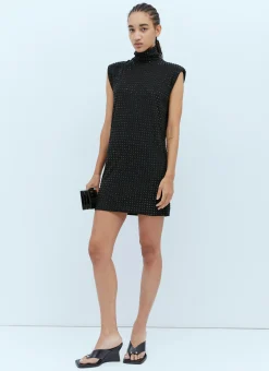 Rhinestone-Embellished Mini Dress>Sportmax Outlet