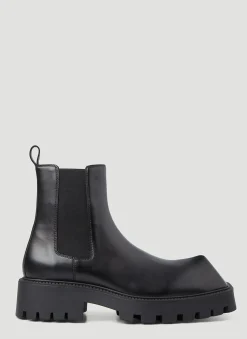 Men Balenciaga Boots^Rhino Ankle Boots