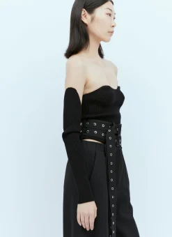 Rib Bustier With Detached Sleeves></noscript>Rokh Online