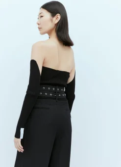 Rib Bustier With Detached Sleeves></noscript>Rokh Online