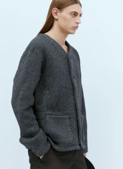 Men Engineered Garments Knitwear^Rib Knit Cardigan