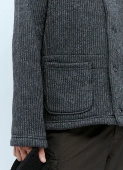 Men Engineered Garments Knitwear^Rib Knit Cardigan