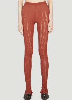 Ribbed Knitwear Leggings>Marco Rambaldi