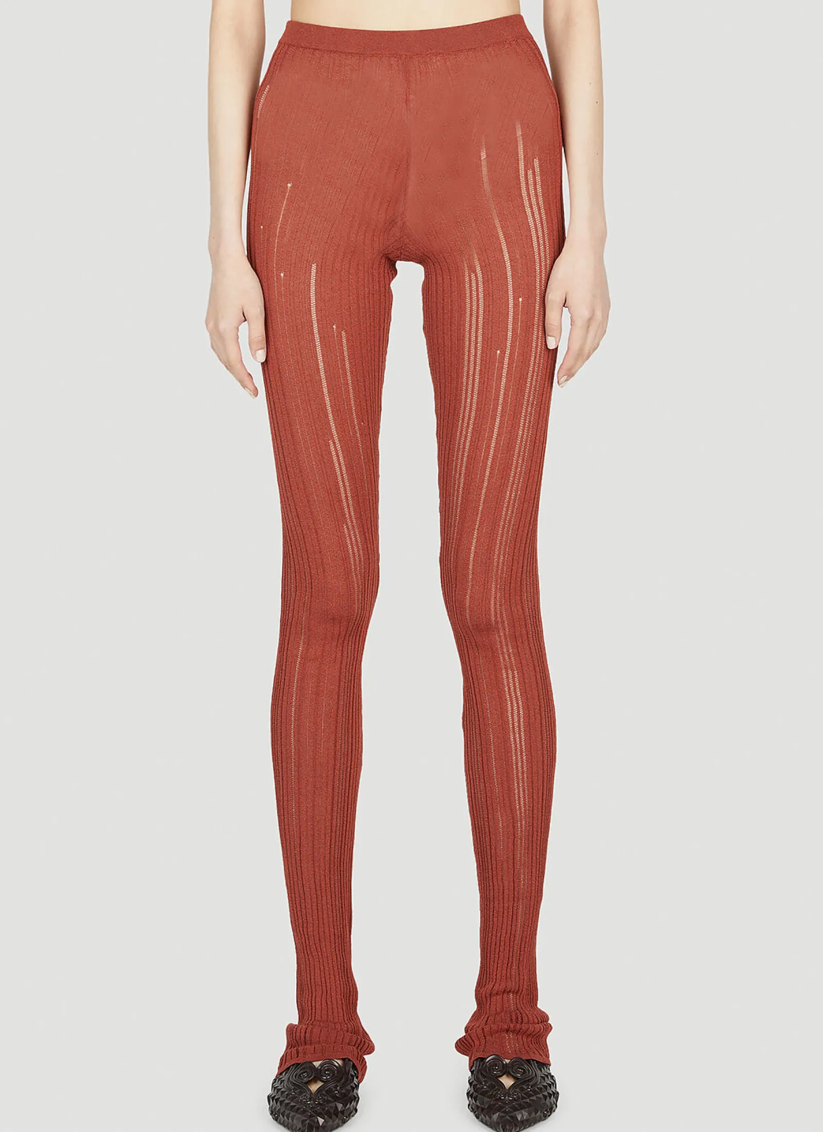 Ribbed Knitwear Leggings>Marco Rambaldi