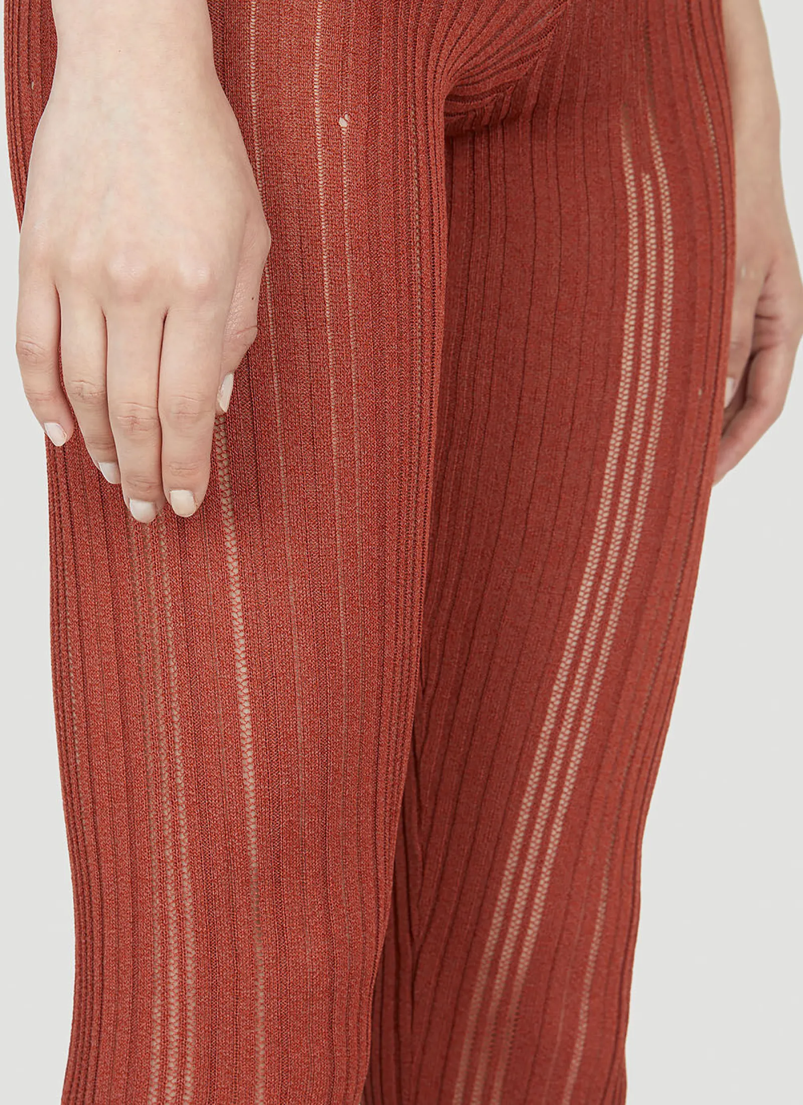 Ribbed Knitwear Leggings>Marco Rambaldi