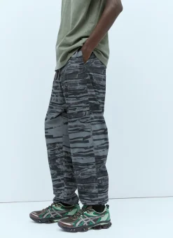 Men Patta Track Pants^Ribbons Track Pants
