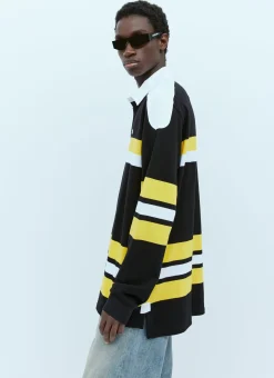 Men Wales Bonner Polo Shirts^Riff Polo Shirt