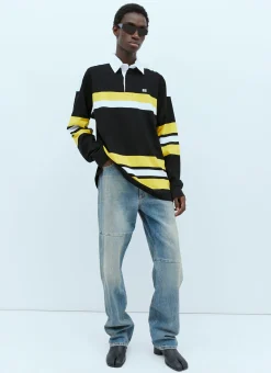 Men Wales Bonner Polo Shirts^Riff Polo Shirt