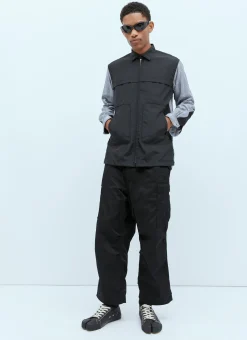 Men Junya Watanabe Shirts^Ripstop Panel Shirt