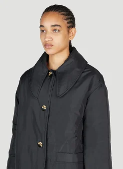 Ripstop Quilted Reversible Coat></noscript>GANNI