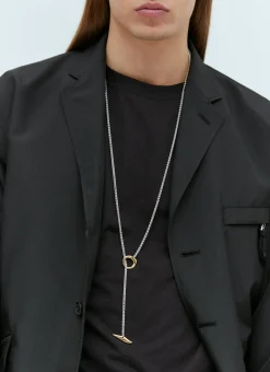 Men Tom Wood Jewellery^Robin Chain Duo Necklace