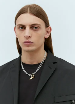 Men Tom Wood Jewellery^Robin Chain Duo Necklace