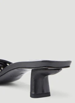 Rocco Eyelet High Heel Mule></noscript>BY FAR Sale