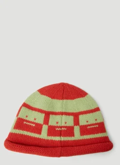 Men Acne Studios Hats^Rolled Brim Face Beanie Hat