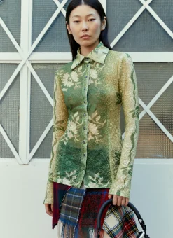 Rosa Floral Lace Shirt>Rave Review Online