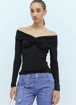 Rose Mesh Long Sleeve Top></noscript>Blumarine Outlet