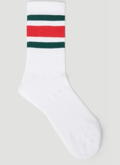 Men Gucci Socks^Round Interlocking G Socks