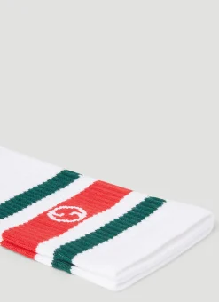Men Gucci Socks^Round Interlocking G Socks