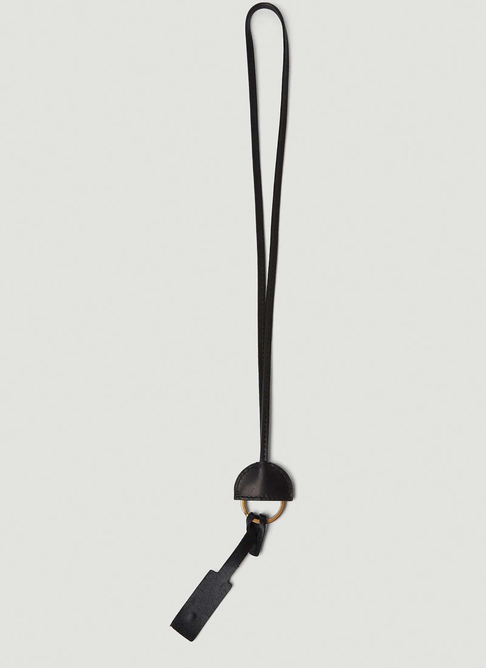 Men Saint Laurent Keyrings^Round Lanyard Keyring