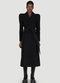 Round Shoulder Cashmere-Blend Coat>Balenciaga Online