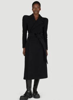 Round Shoulder Cashmere-Blend Coat>Balenciaga Online