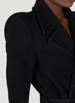 Round Shoulder Cashmere-Blend Coat></noscript>Balenciaga Online