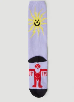 Men Walter Van Beirendonck Socks^Royal Icarus Socks
