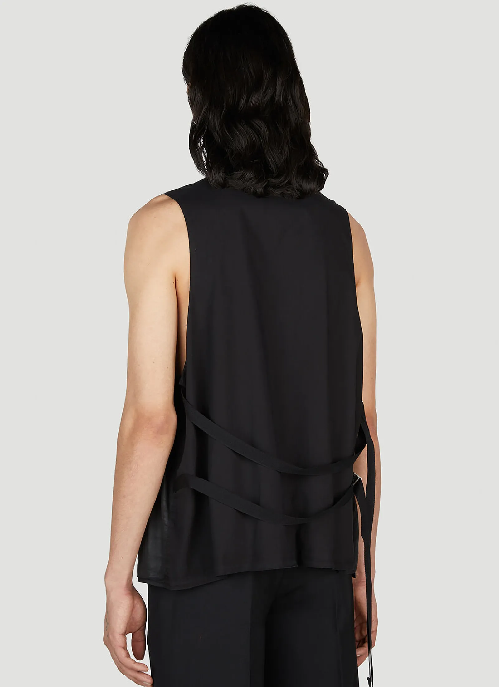 Men Ann Demeulemeester Tops^Ruben Classic Comfort Waistcoat