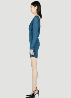 Ruched Mini Dress></noscript>Saint Laurent Best