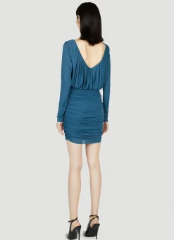 Ruched Mini Dress></noscript>Saint Laurent Best