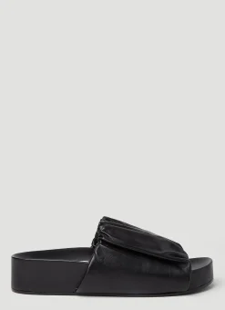 Ruched Sandals>Jil Sander Sale
