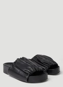 Ruched Sandals>Jil Sander Sale