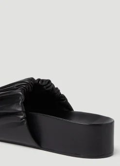 Ruched Sandals></noscript>Jil Sander Sale