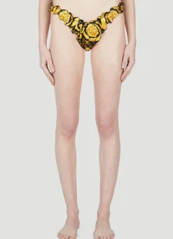 Ruffle Barocco Briefs>Versace Hot