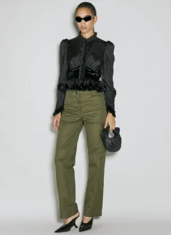 Ruffle Panel Construction Top>Paco Rabanne Discount