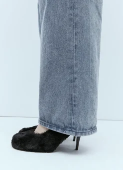 Ryder Faux Fur High Heels>Stella McCartney New