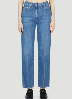 80S Fit Horsebit Jeans>Gucci Online