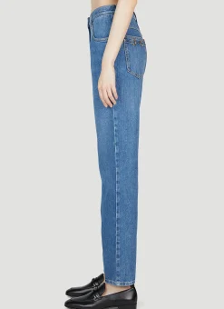 80S Fit Horsebit Jeans></noscript>Gucci Online