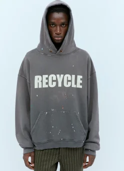 Men Gallery Dept. Sweatshirts^90'S Recycle Hooded Sweatshirt