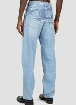 Men Diesel Jeans^2010-S Straight Leg Jeans