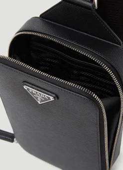 Men Prada Crossbody Bags^Saffiano Crossbody Bag