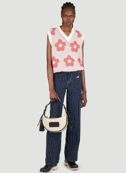 Sashiko Stitch Wide Leg Jeans>Kenzo Clearance