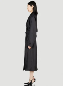 Satin Trench Coat></noscript>Saint Laurent Outlet
